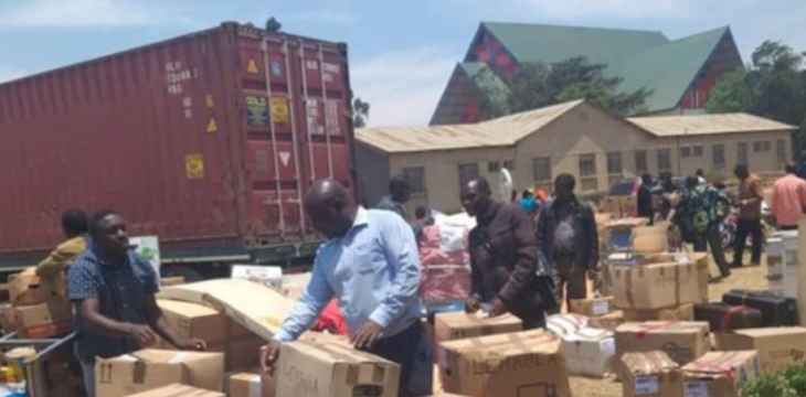 Container für unsere Patenschaftsgemeinde in Tansania