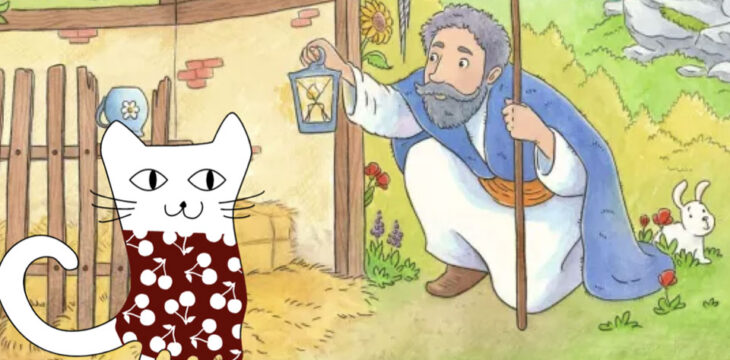 Der gute Hirte und das verlorene Schaf