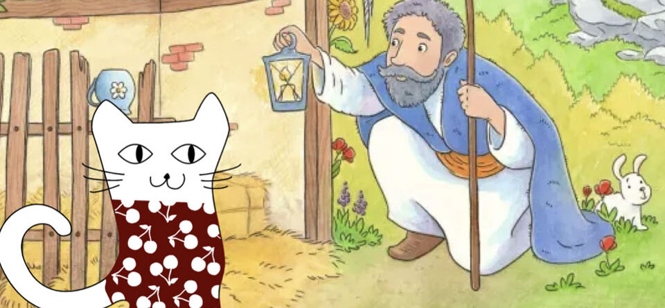 Der gute Hirte und das verlorene Schaf